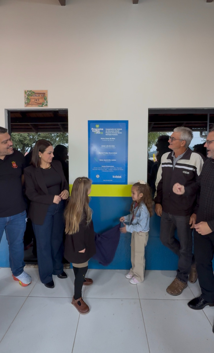 Solenidade marca inauguração da nova Unidade de Educação Infantil Pequeno Príncipe   
