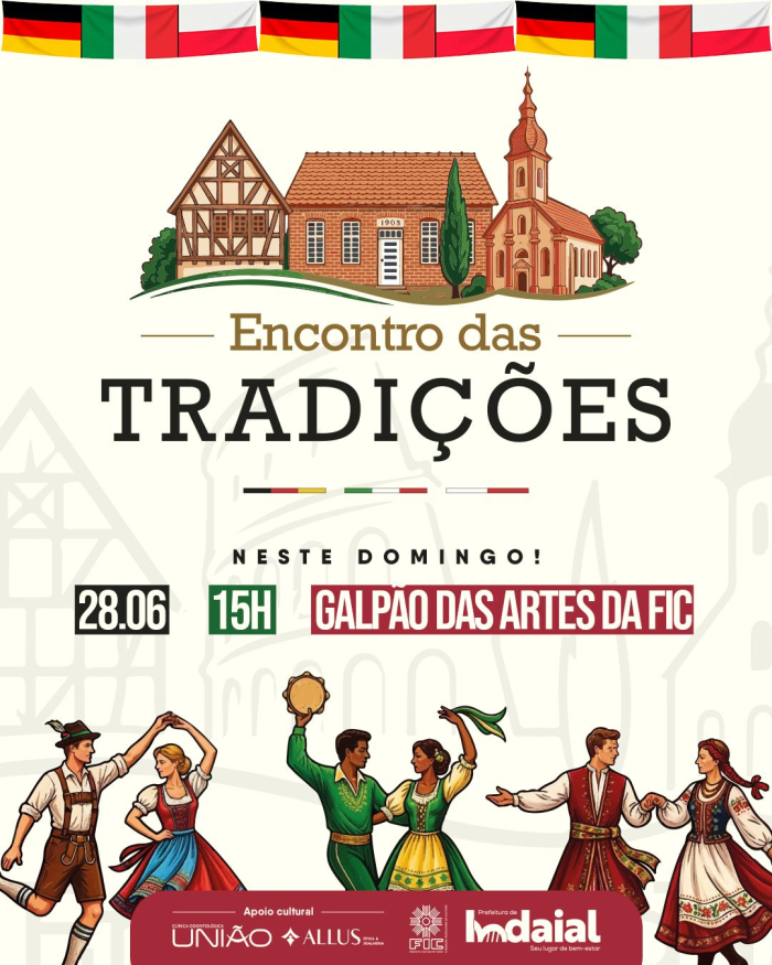 I Encontro das Tradições de Indaial valoriza culturas que formam a identidade do município