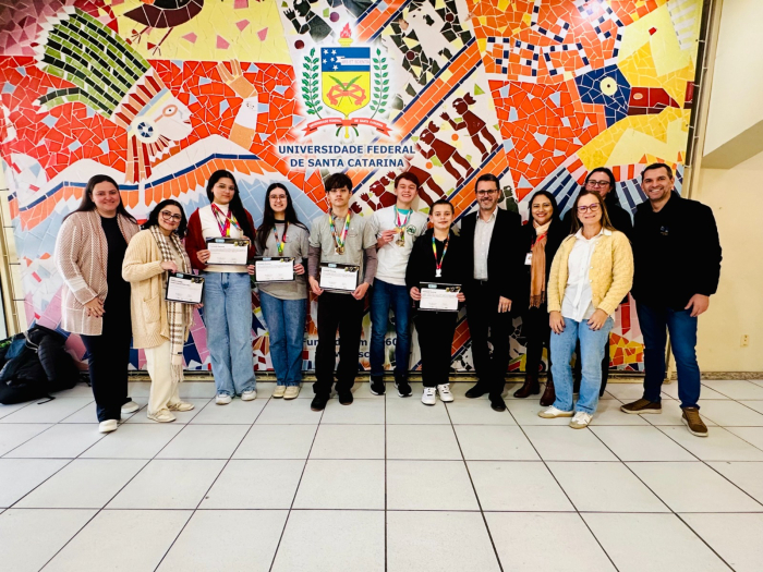Estudantes de Indaial são premiados na OBMEP 