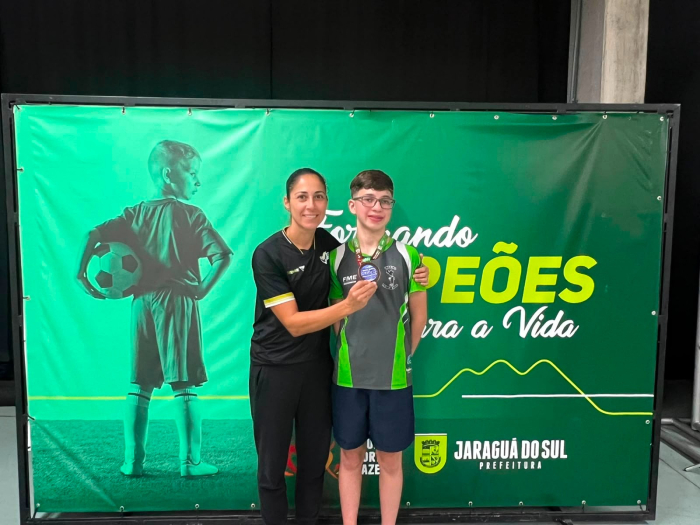Indaial no pódio da Copa Brasil de Tênis de Mesa