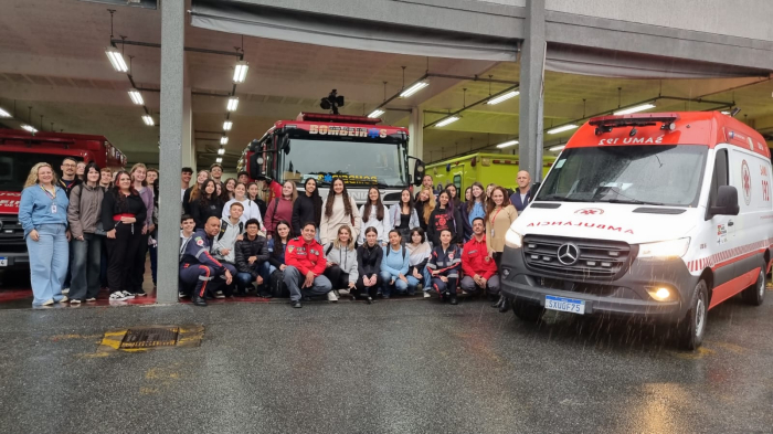 ProEstágio Indaial promove treinamento de primeiros socorros e combate a incêndio em parceria com SAMU e Bombeiros Voluntários