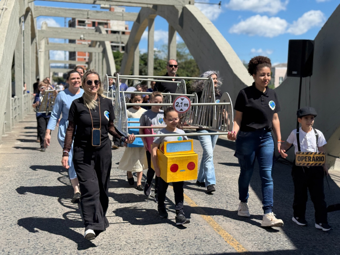 Indaial celebra os 100 anos da Ponte dos Arcos com programação especial e grande participação da comunidade