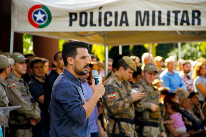 Prefeitura de Timbó repassa R$ 180 mil à Polícia Militar