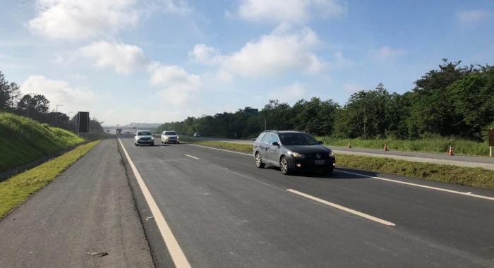 Liberados os primeiros oito quilômetros da duplicação da BR-470