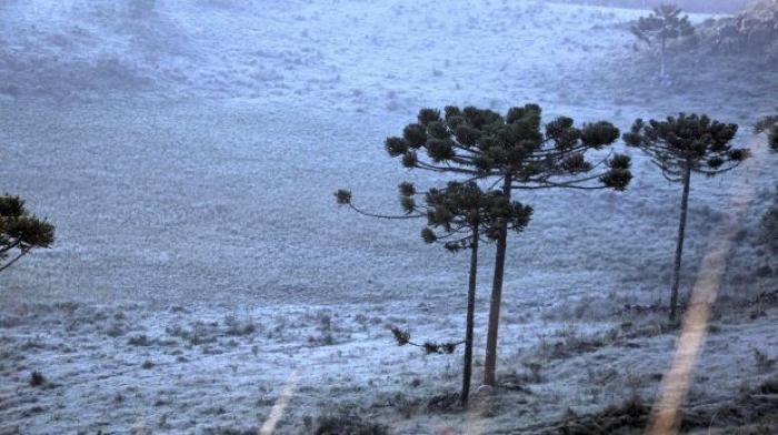 Temperaturas despencam e há possibilidade de neve em SC esta semana