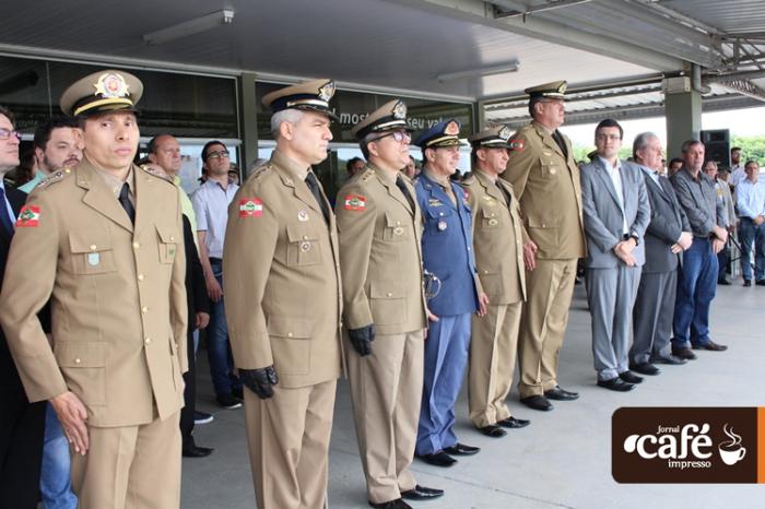 Solenidade marca ativação da Guarnição Especial de Indaial