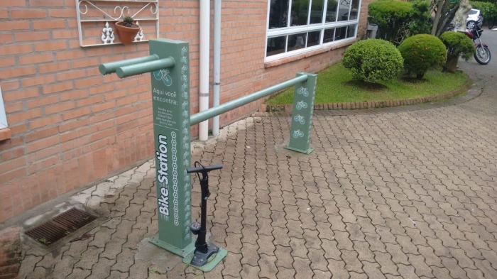 Bike stations de Timbó recebem novos equipamentos