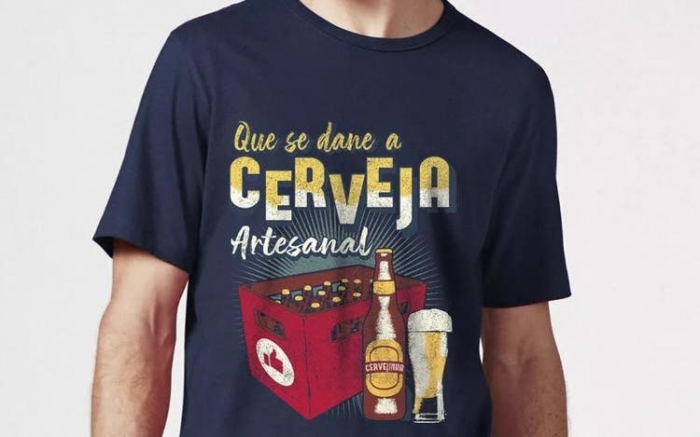 Camiseta da Hering provoca polêmica entre a comunidade cervejeira