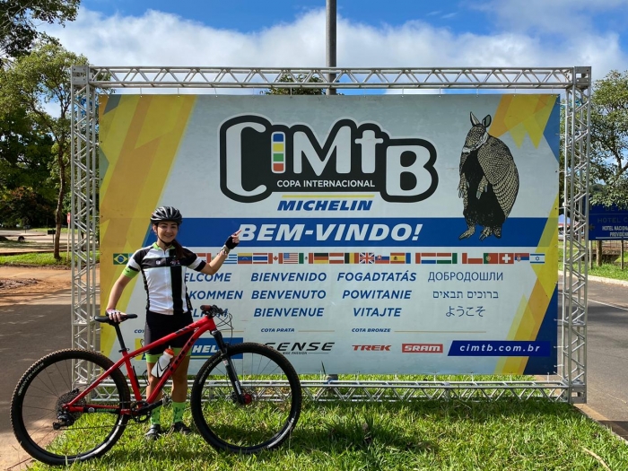 Ciclista indaialense é quinta colocada em Copa Intercontinental