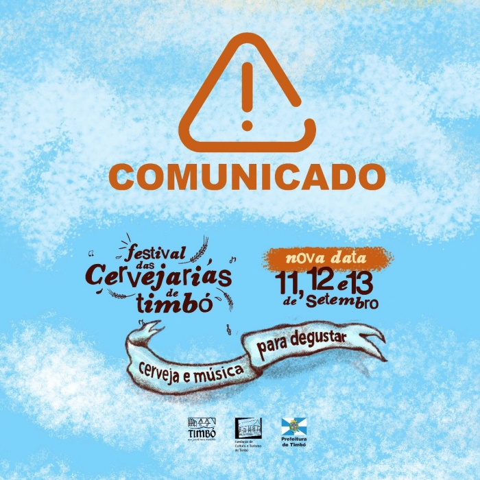 Festival das Cervejarias de Timbó é adiado para setembro