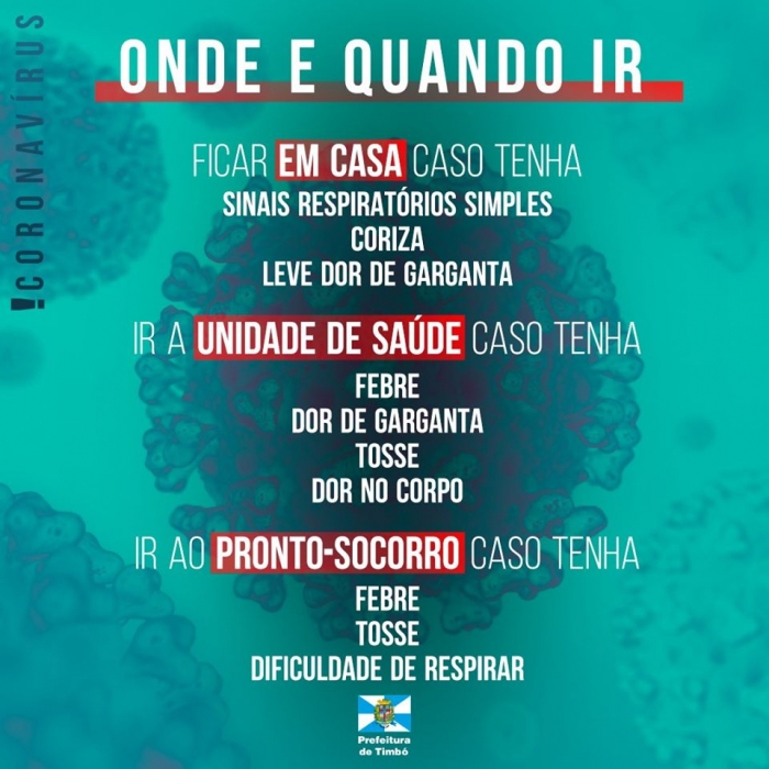 Alfredinho esclarece quando e onde ir se você tiver sintomas do coronavírus