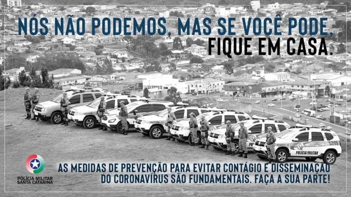 Polícia Militar intensifica policiamento em razão da prevenção e combate ao contágio do Covid-19