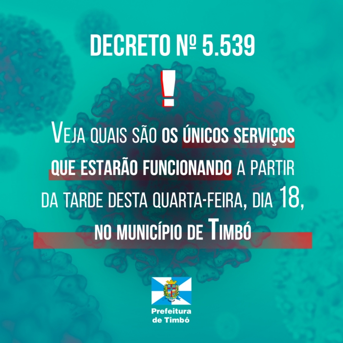 Prefeito Jorge Kruger assina segundo decreto. Confira o que estará funcionando