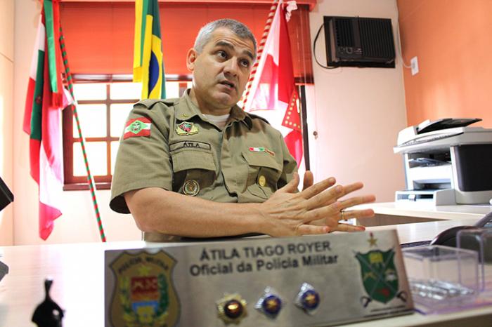 Major Átila revela estratégias da Guarnição Especial