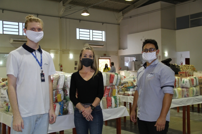 Assistência Social recebe mais 204 cestas básicas através do programa Timbó Que Cuida