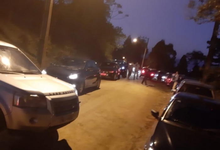 Morro Azul, em Timbó, vira palco de ‘festinhas’ durante o fim de semana