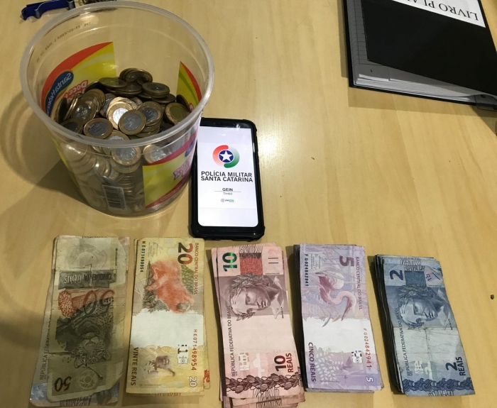 Polícia Militar de Timbó prende autor de furto a Padaria em Indaial