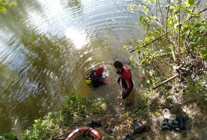 Polícia de Timbó apura morte de jovem que pulou no rio após suposto envolvimento em crime