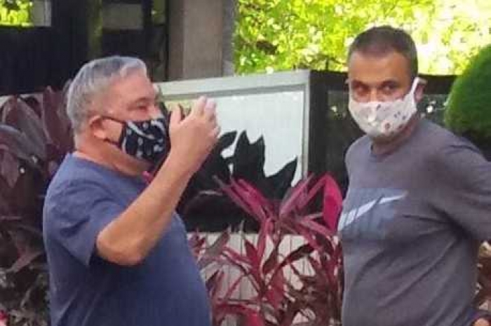 Desembargador que humilhou guarda civil é flagrado com máscara