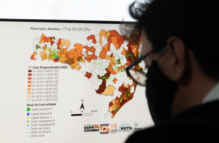 Coronavírus em SC: Matriz de risco tem menor número de regiões em situação gravíssima em dois meses