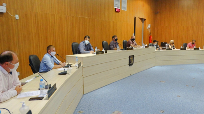 Vereadores realizam a 38ª Sessão Ordinária de 2020 da Câmara Municipal de Timbó
