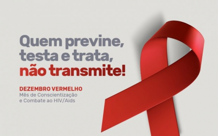 Dezembro é o mês de conscientização e prevenção ao HIV/Aids
