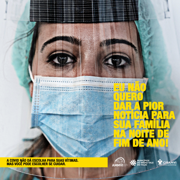 Covid-19: Campanha reforça necessidade de conscientização nas comemorações de fim de ano