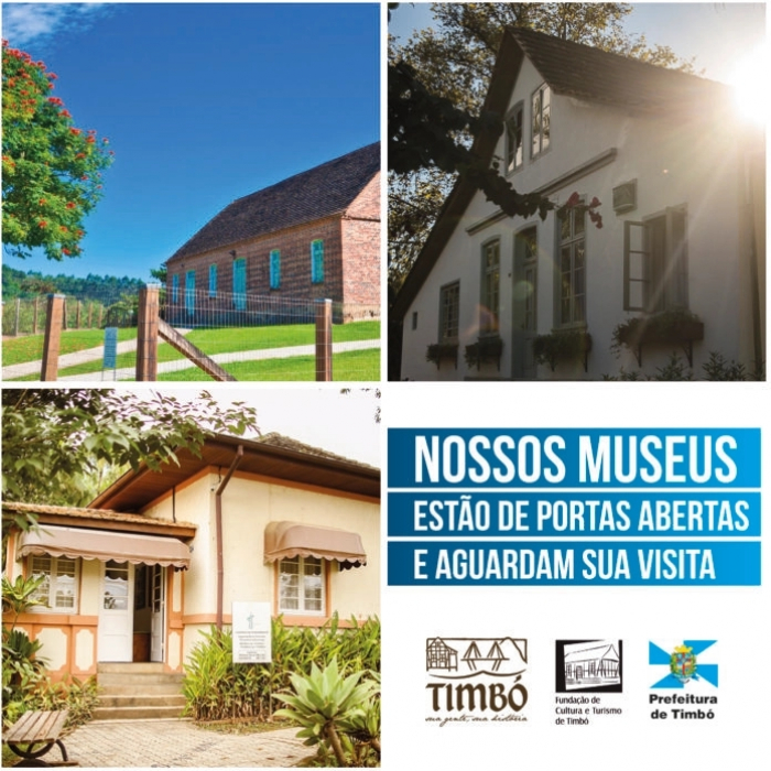 Museus de Timbó reabrem suas portas para receber visitantes