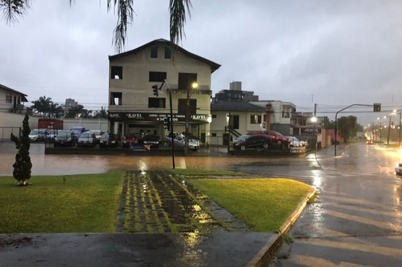 Joinville (Foto: Cinthia Raasch/NSC TV)