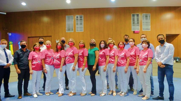 Rede Feminina presente na Sessão da Câmara de Vereadores de Timbó