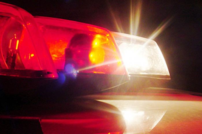 Jovens de Benedito na delegacia de Timbó