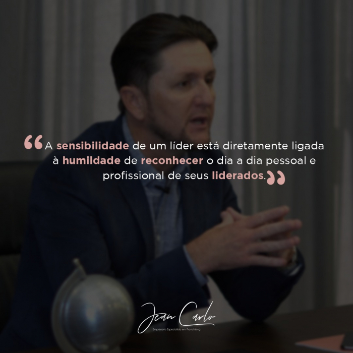 Eu já vi muitos líderes e, inclusive, eu já errei feio nisso! 