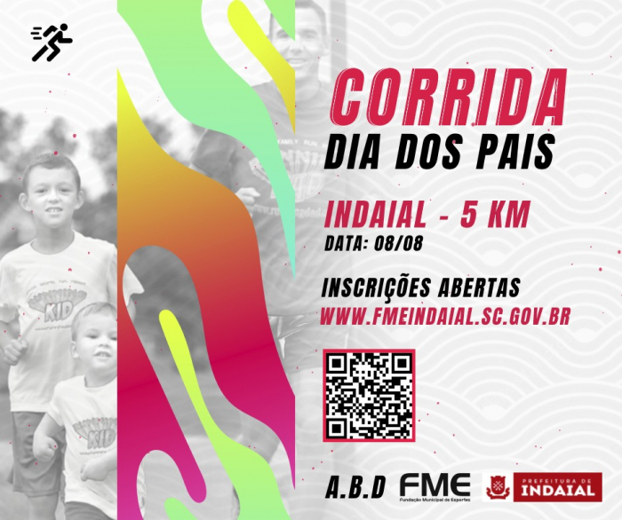 FME Indaial promove 1ª Corrida de Rua Dia dos Pais