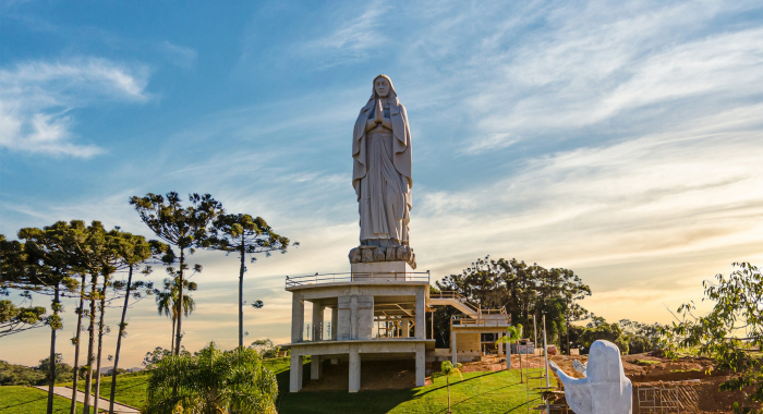 Lei aprovada declara Santuário Nossa Senhora de Lourdes e do Louvor em ponto turístico religioso de SC
