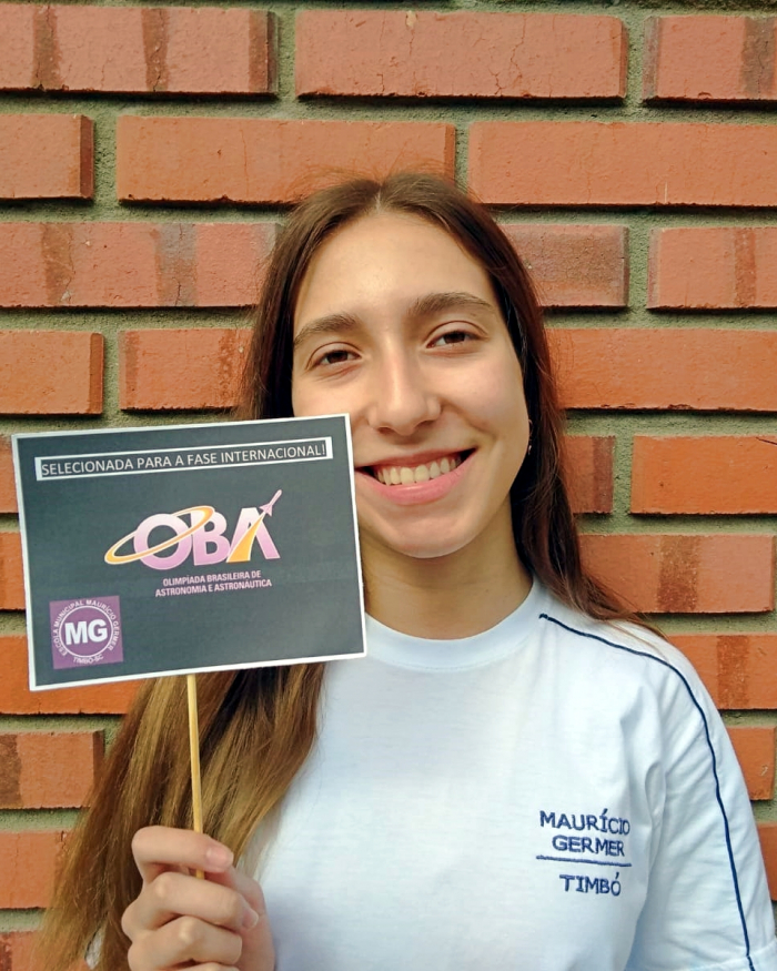 Estudante timboense passa para fase internacional da Olimpíada Brasileira de Astronomia