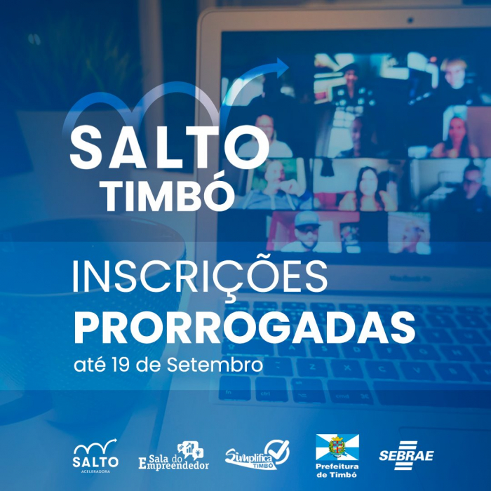 Programa de capacitação a microempreendedores de Timbó tem inscrições prorrogadas até 19 de setembro