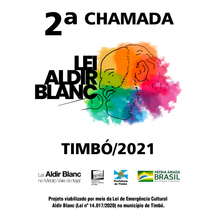 Timbó lança segundo edital da Lei Aldir Blanc