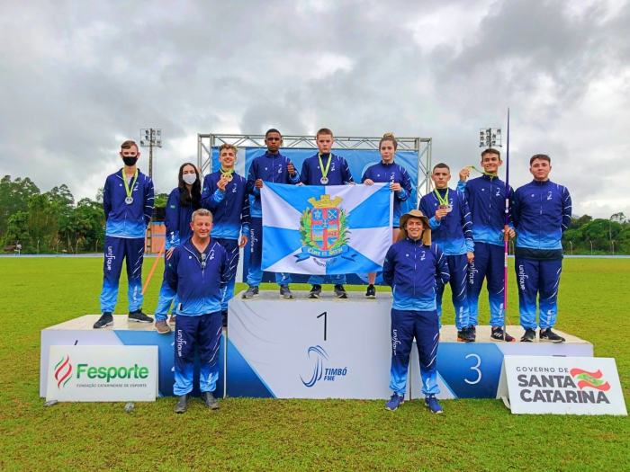 Timbó é vice-campeã na Olesc no naipe masculino