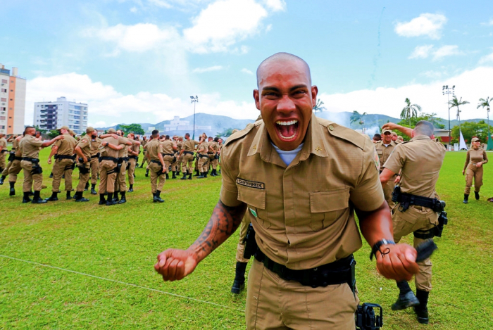 Segurança de Santa Catarina é reforçada com 531 novos policiais militares