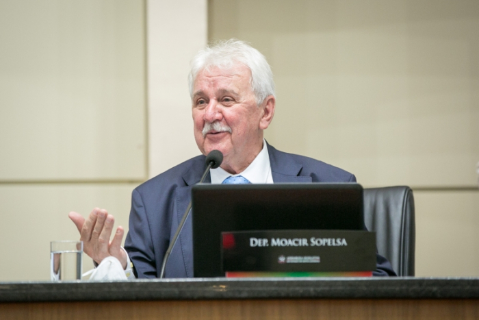 Moacir Sopelsa é eleito novo presidente da Assembleia Legislativa de Santa Catarina