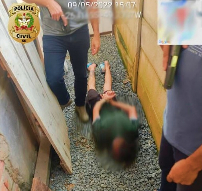 Polícia Civil prende em Timbó foragido considerado líder de facção criminosa