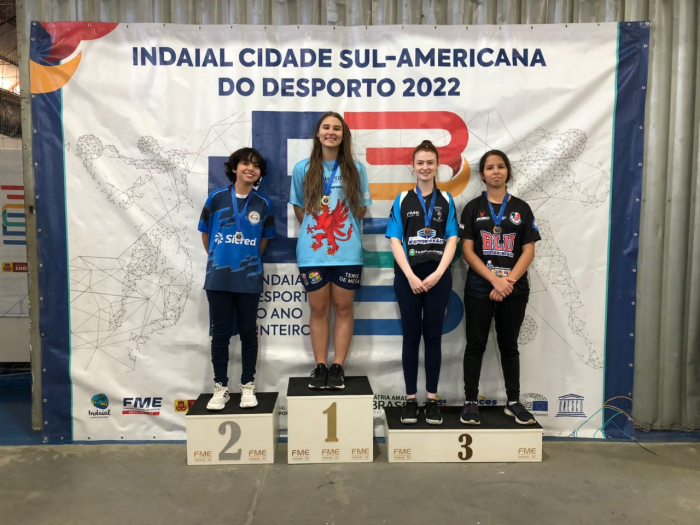 Indaial sedia a II Etapa da Liga Litorânea de Tênis de Mesa e conquista pódio