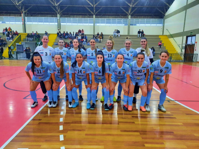 FME Indaial vence fora de casa e lidera a Liga Catarinense de Futsal Feminino