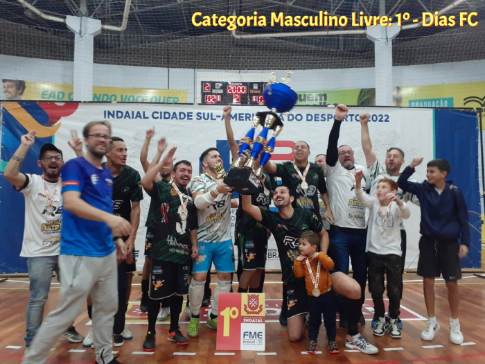 10° Campeonato Indaialense de Futsal chega ao fim com dez categorias disputadas