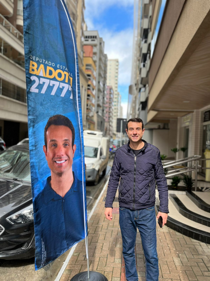 Viabilidade eleitoral faz Badotti o nome do litoral