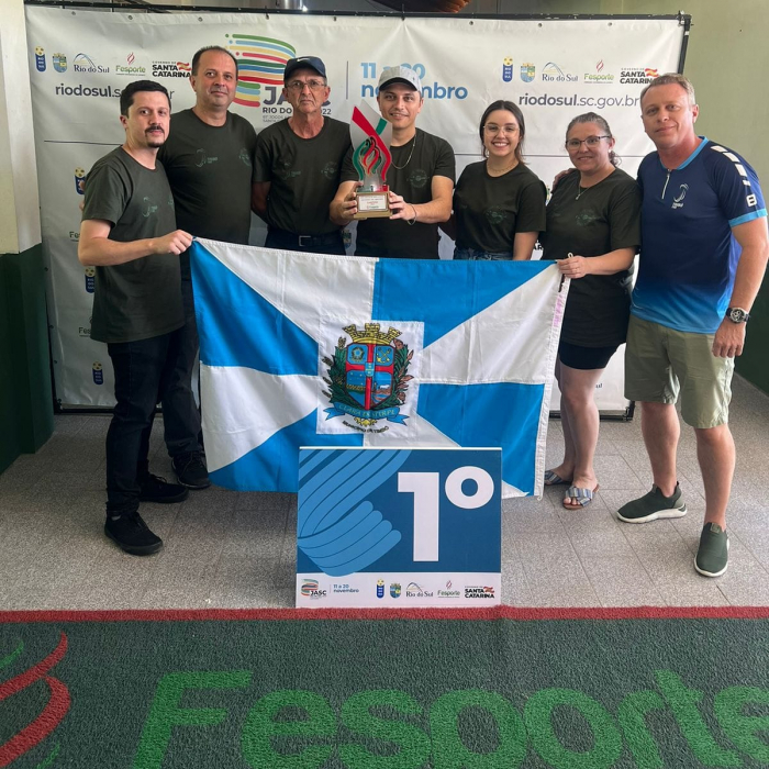 Timbó é 11ª colocada no JASC 2022