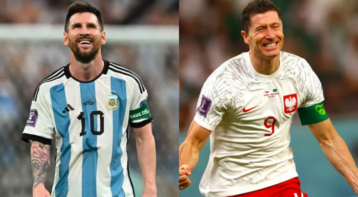 Encontro entre Messi e Lewandowski é o destaque da Copa na quarta