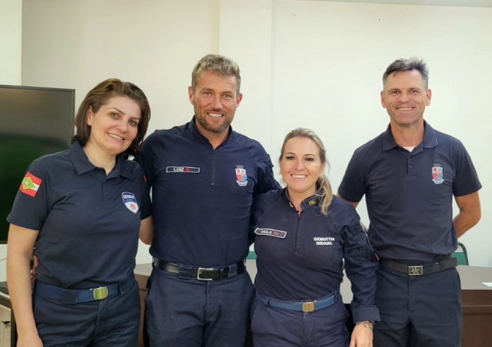 Demuttin de Indaial presente no Seminário de Trânsito em Lages