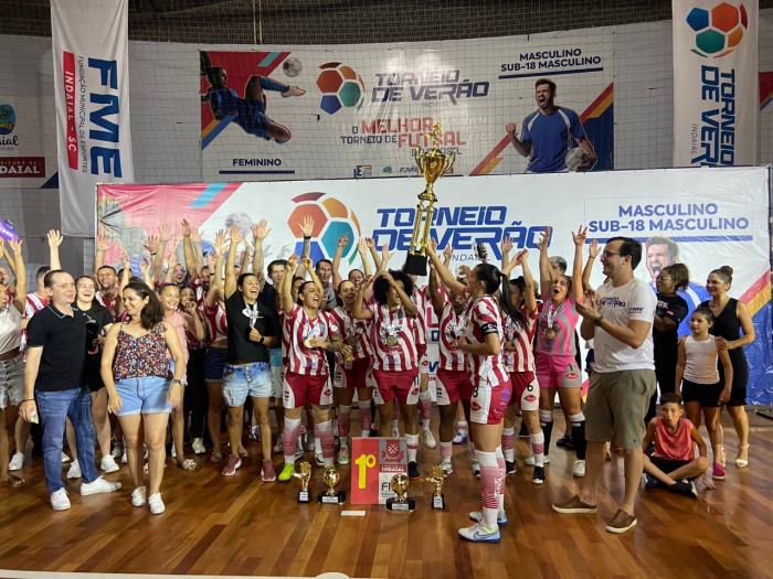 HFort/Sorvetes Bonatti/Molecka’s é campeã do Torneio de Verão de Indaial 