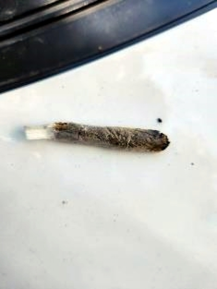 Homens são flagrados fumando maconha no Morro da Turquia